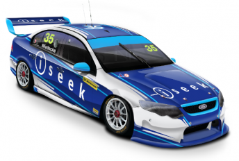 George Miedecke's new iSeek Racing Falcon, to be prepared by Matt Stone Racing