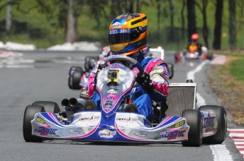 Townsville's Joshua Smith will race in the 2013 CIK-FIA European KF Championships (Pic: AF/Budd)