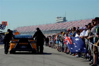 Plenty of Aussie support for Ambrose's team