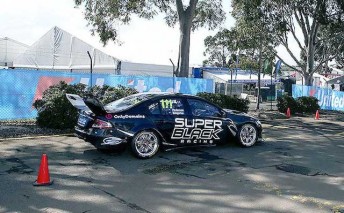 The chassis set to be raced by Super Black is FPR's spare