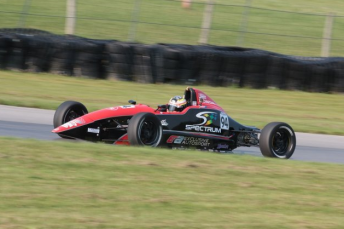 Scott Andrews scored a second, fourth and a DNF