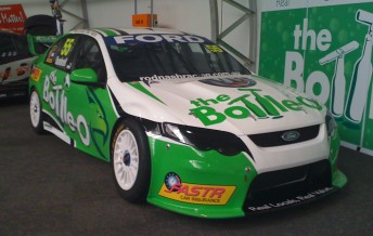 bottle-o The Bottle-O Racing Ford Falcon FG that Dumbrell will drive in next year's V8 Supercar Championship Series