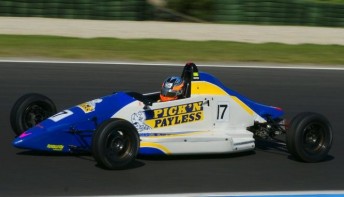 thumb Josh Hunter in his Sonic Motor Racing Mygale at Phillip Island