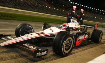 thumb Will Power was fast at Chicagoland but a faulty fuel rig cost him vital time in the pits