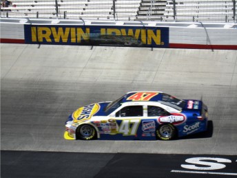 Bristol_Ambrose Marcos Ambrose during practice for the IRWIN Tools Night Race at Bristol