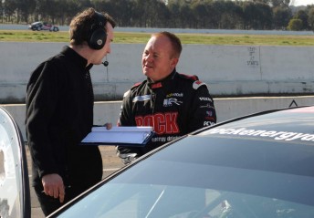 bargs Jason Bargwanna speaks with his new engineer Brendan