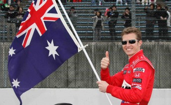 briscoe 2008 Ryan Briscoe drives for Team Penske in IndyCars