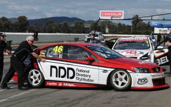 thumb Greg Murphy Racing at the Winton test last Monday