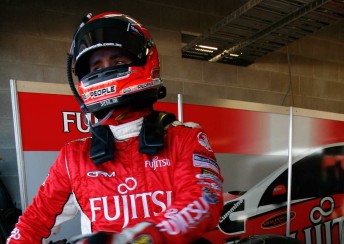 thumb Fujistu Racing's Lee Holdsworth