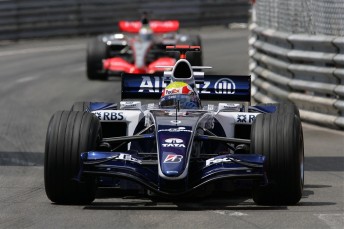 webber Mark Webber at Monaco during his 2006 season with Williams