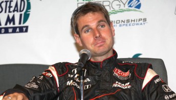 3DRG9436 Australian Will Power knows it will be a tough battle on-track in tomorrow's race