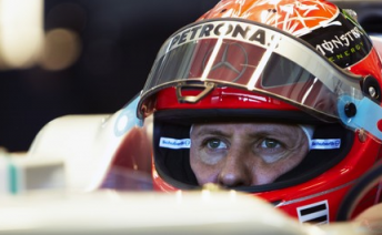 thumb Schumacher on top on Day 2
