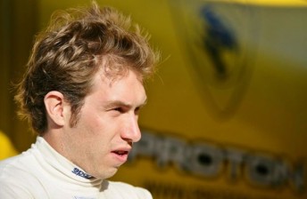 thumb Chris Atkinson will swap Proton for Holden tomorrow