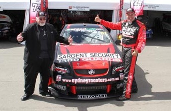 thumb Peter Harris and Paul Morris with the Sargent Security Commodore VE