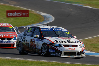 car The #17 Jim Beam Racing Falcon at Phillip Island