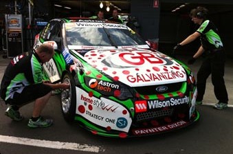 thumb Tony D'Alberto's car has contracted the chicken pox, like its driver ...