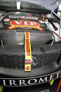 thumb The engine teethers, implemented by Triple Eight Race Engineering, on the VIP Petfoods Commodore