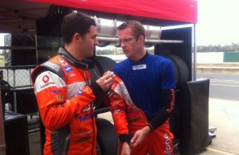 thumb Whincup and Bourdais at Queensland Raceway