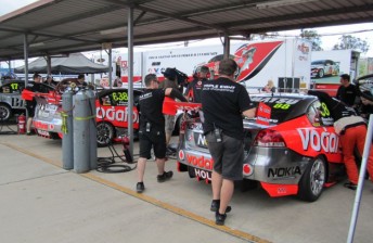 thumb TeamVodafone at Queensland Raceway