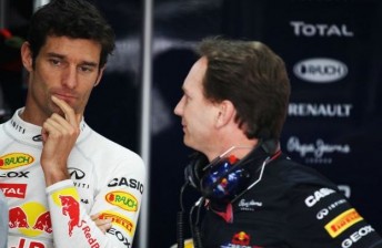thumb Mark Webber and Christian Horner