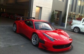 thumb The 458 GT3 that Simonsen is driving this weekend