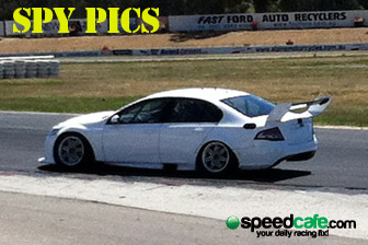 car SPY PICS: Compared to the current generation cars, the 18 inch wheels are the COTF's major visual difference