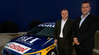 ford-thumb Chris Styring (right) with Ford Australia president Marin Burela