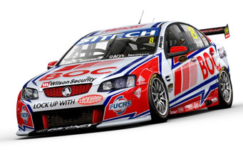 thumb The new-look Brad Jones Racing Commodore VE
