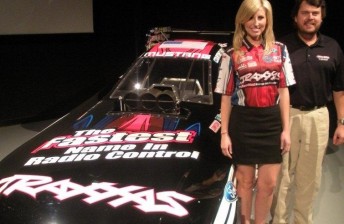 thumb Courtney Force with Mike Jenkins from TRAXXAS