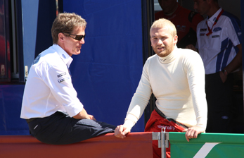 thumb Ford boss Malcolm Wilson with Evgeny Novikov