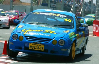 . Back to the future - Luff in the V8 Utes Series in 2002