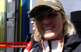 thumb Ringtaxi Pilot, Sabine Schmitz in Lure of the Ring