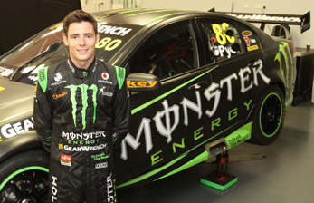 thumb Scott Pye will drive the #80 Monster Energy Drinks Commodore VE