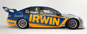 car A side look at Holdsworth's Falcon