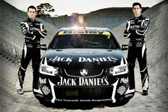 thumb Todd and Rick Kelly with their 2012 Jack Daniel's Racing Commodore VE