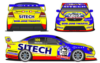 thumb An artists impression of Miedecke's #999 Sonic Motor Racing Ford Falcon