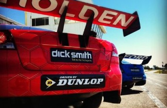 thumb The COTF prototypes in Winton's pitlane