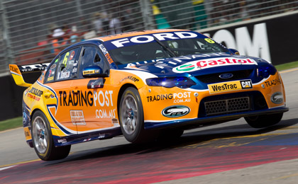 thumb Trading Post Racing's Will Davison has won race 2