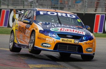 thumb Will Davison was fastest in the morning warm-up