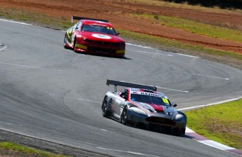 thumb Kerry Baily's new Aston Martin topped Sports Sedan times in South Australia today
