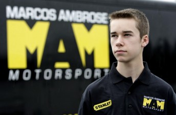 thumb Marcos Ambrose Motorsport Driver Development Program star Ben Rhodes