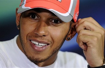 thumb Vodafone McLaren Mercedes' Lewis Hamilton topped the times in Chinese opening practice