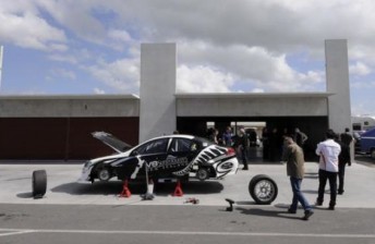 thumb The V8 SuperTourer prototype testing pre-season