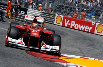 thumb Fernando Alonso leads the 2012 title race in his Ferrari