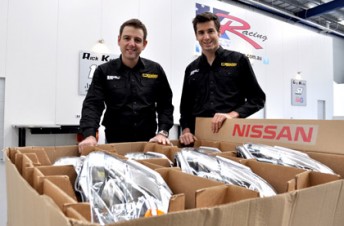 thumb Kelly Racing co-owners Todd and Rick Kelly pose with the new arrivals