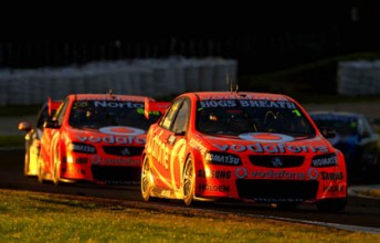thumb TeamVodafone's Jamie Whincup and Craig Lowndes