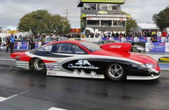 . Michael Ali hung tough to win the Pro Stock Australian Championship