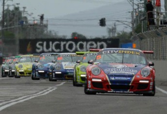 thumb Jonny Reid leads the Carrera Cup field