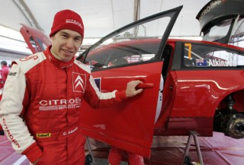 thumb Chris Atkinson competed in a one-off drive with Citroen in 2009