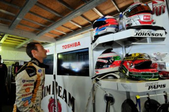 thumb Jim Beam Racing driver Dean Fiore